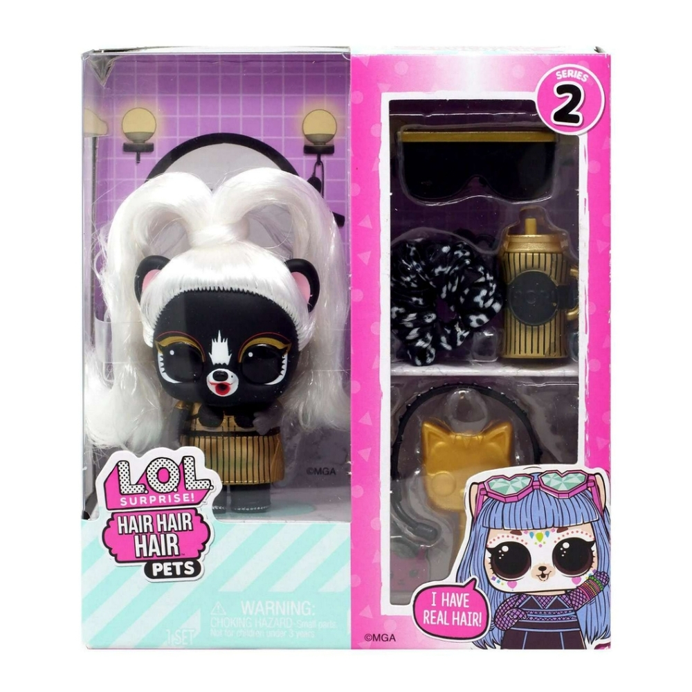 LOL Surprise Hair Hair Hair Series 2 Solo Skunk Fashion Doll